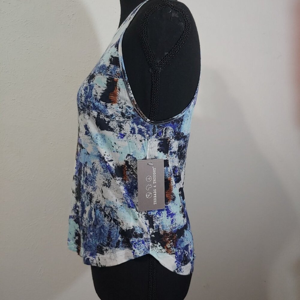 Threads 4 Thought Racerback Tank Top - Picture 5 of 7